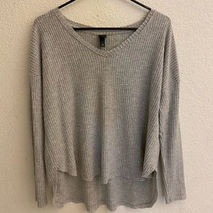 wild fable grey sweater